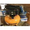 Image 1 : BOSTITCH 6 GALLON PORTABLE AIR COMPRESSOR WITH ASSORTED HOSE LINES