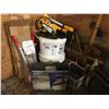 Image 1 : STEEL FENCING KIT/VINYL STRAPPING TOOL/MEASURING WHEEL/ASSORTED STAPLERS & FENCING STAPLES