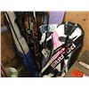 Image 2 : GROUP OF DOWNHILL SKIS/SNOWBOARD/SIZE 12 BOOTS/ETC