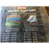 Image 2 : 2 ULINE WOVEN POLY 12MM - 16FT X 20FT TARPS