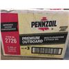 Image 2 : CASE OF 12 - 1 LITRE CONTAINERS PREMIUM OUTBOARD 2 STROKE OIL