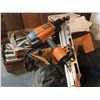 Image 2 : RIDGID AIR NAILER WITH BOXES OF ASSORTED NAILS & SCREWS