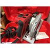 Image 2 : MILWAUKEE HEAVY DUTY CIRCULAR SAW WITH TILT-LOK ADJUSTABLE HANDLE & CASE