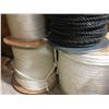 Image 2 : GROUP OF 5 SPOOLS BRAIDED MARINE ROPE - ASSORTED SIZES