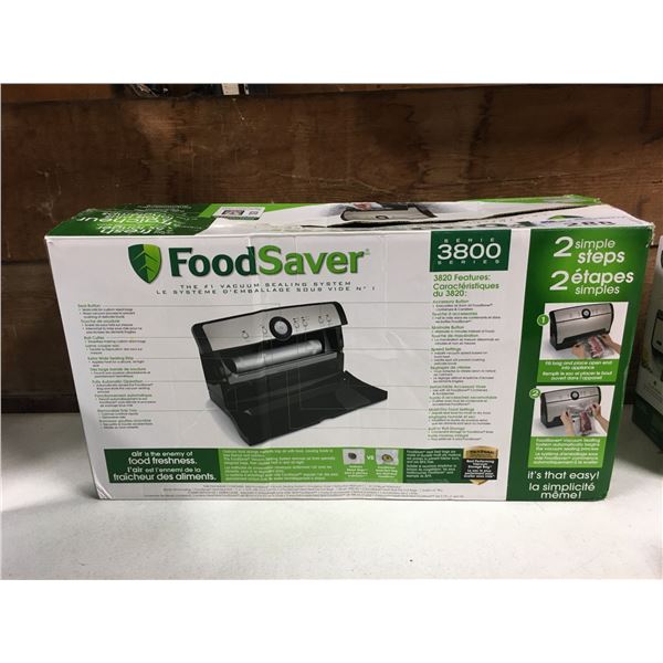 FOOD SAVER SERIES 3800 VACUUM SEALING SYSTEM