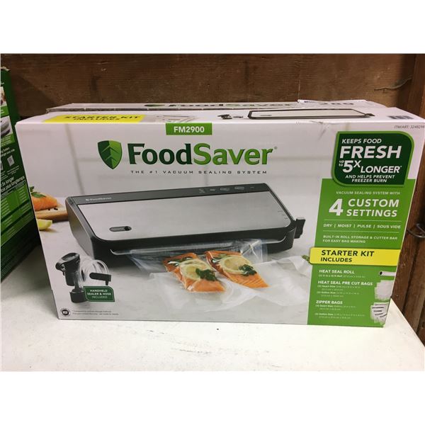 FOOD SAVER FM2900 VACUUM SEALING SYSTEM