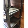 Image 2 : GREY METAL SHELVING UNIT - APPROX. 6FT X 3 1/2FT X 1FT