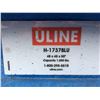 Image 3 : 3 ULINE MODEL H1737BLU HEAVY DUTY PLASTIC PALLET TOTES W/LIDS & ONE 4 WHEEL PALLET DOLLY