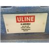 Image 3 : 2 ULINE MODEL H7831G & H4053BLU HEAVY DUTY PLASTIC PALLET TOTES W/LIDS