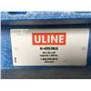 Image 2 : 2 ULINE MODEL H4053BLU & H1737BL HEAVY DUTY PLASTIC PALLET TOTES W/LIDS