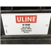 Image 2 : 2 ULINE MODEL H7830 HEAVY DUTY PLASTIC PALLET TOTES W/LIDS