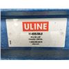 Image 2 : 2 ULINE MODEL H4053BLU & H7831G HEAVY DUTY PLASTIC PALLET TOTES W/LIDS