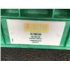 Image 3 : 2 ULINE MODEL H4053BLU & H7831G HEAVY DUTY PLASTIC PALLET TOTES W/LIDS