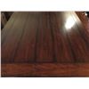 Image 3 : DOUBLE PEDESTAL WOODEN DINING TABLE WITH 2 LEAVES