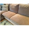 Image 3 : LA-Z-BOY 2PC, SECTIONAL SOFA - LIGHT BROWN UPHOLSTERED FABRIC