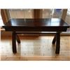 Image 2 : WOODEN SOFA/CONSOLE TABLE WITH 2 FOLD OUT EXTENSIONS