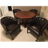 Image 2 : 5PCS.PUB OR POKER ROOM TABLE SET-TABLE WITH 4 CHAIRS