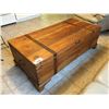 Image 1 : RUSTIC STYLE WOODEN COFFEE TABLE WITH STORAGE