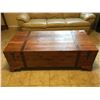 Image 2 : RUSTIC STYLE WOODEN COFFEE TABLE WITH STORAGE