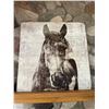 Image 2 : LARGE HORSE ART ON CANVAS FROM Z GALLERY   APPROXIMATELY 4FTX4FT LARGE EQUINE ART PIECE