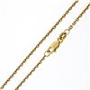 Image 7 : Vintage 14K Yellow Gold 1.75 ctw Oval Amethyst w/ Open Twisted Wire Frame Pendan