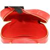 Image 5 : Chanel Red Patent Leather Heart Bag