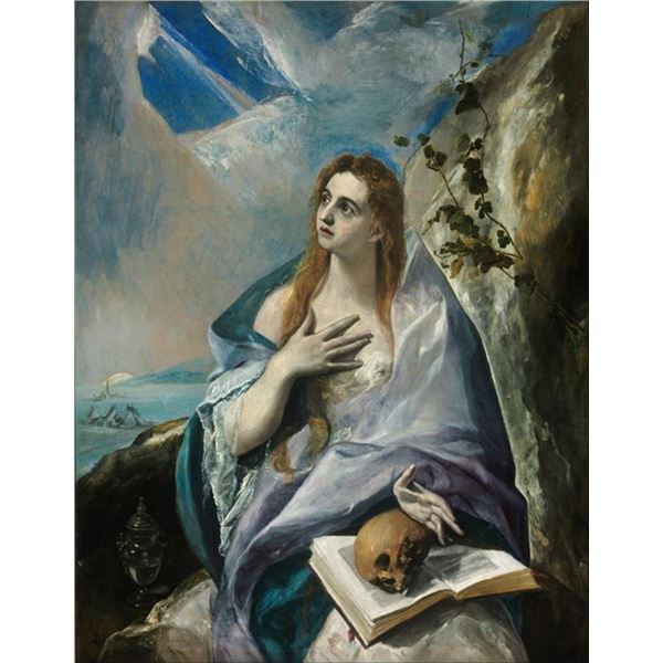 El Greco - The Penitent Magdalene