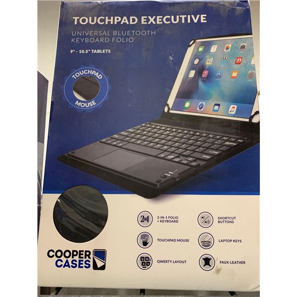 Cooper Cases  Universal  Bluetooth Keyboard  Folio for 9-10.5" Tablets