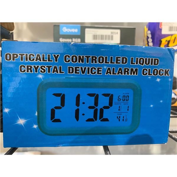 Optically Controlled Liquid Crystal Device Alarm Clock