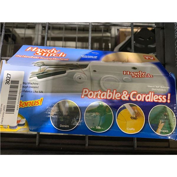 Handy Stitch Hand Held Portable & Cordless Sewing Machine