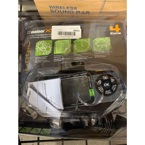 Melnor X 4-Zone Digital Water timer