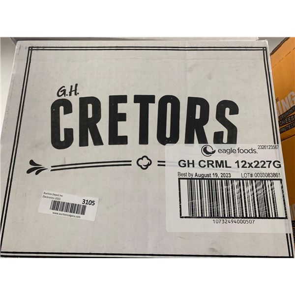 CASE LOT G.H. Cretors Caramel Popcorn 12x227g
