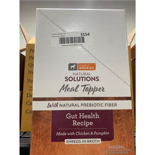 CASE LOT Simple Nourish Natural Solutions Meal Topper Gut Health 12 x 255g