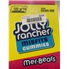 Image 1 : CASE LOT Jolly Rancher Misfits Gummies Mer-Bears 10 x 182g