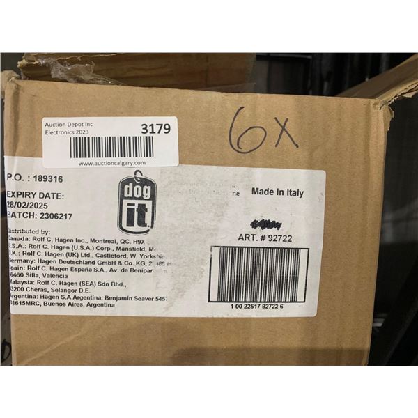 CASE LOT Dog It Charcuterie Prosciutto Bone For Dogs Large x 6