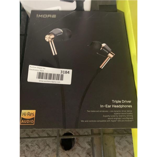 1More Triple Drive In Ear Headphones