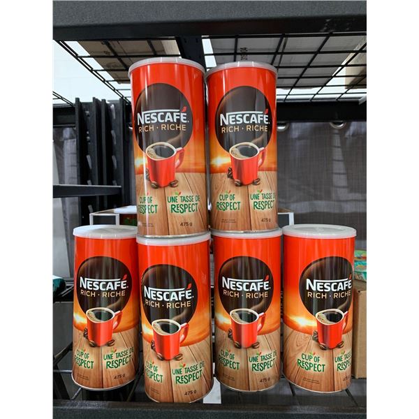 Nescafe Instant Coffee 6x 475g