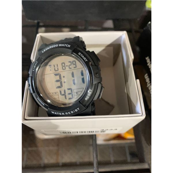 Lavaredo Water Resistant Digital Watch