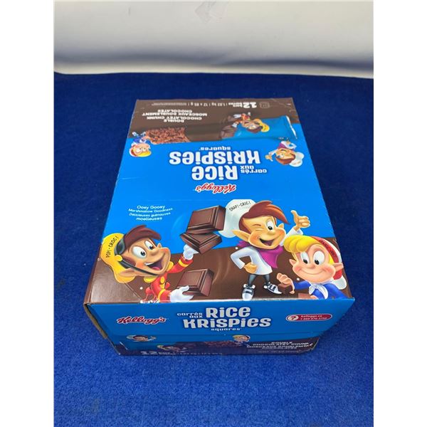 Kellogg's Double Chocolatey Chunk Rice Krispies Bars (12 x 85g)