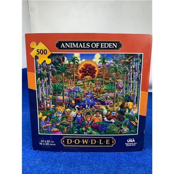 Dowdle Animals of Eden 500pc Puzzle
