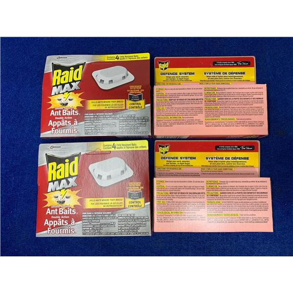 Raid Max Ant Baits (4 x 4)