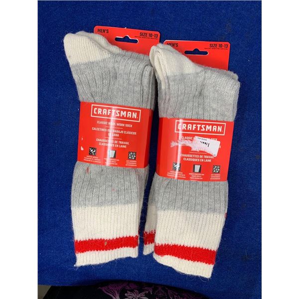 Craftsman Classic Wool Work Sock (Size 10-13)