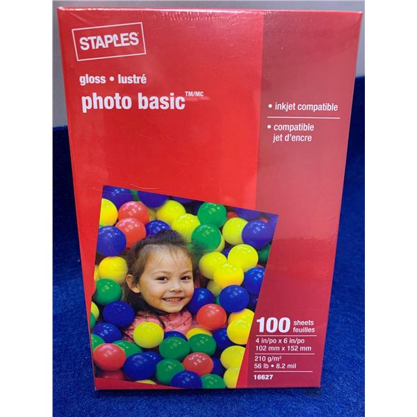 Staples Gloss Photo Paper (100ct)