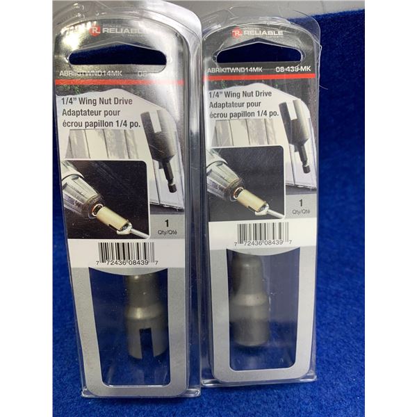 1/4in Wing Nut Drive (2sets)
