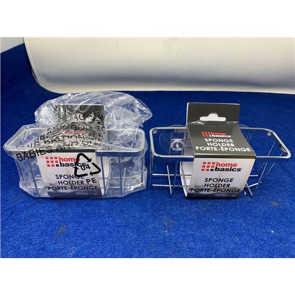 Lot of 2 Home Basics Sponge Holders