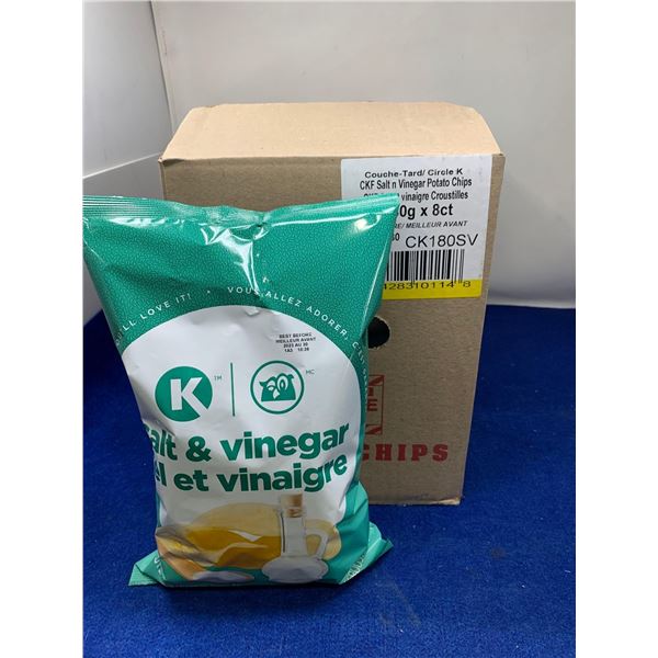 Salt & Vinegar Potato Chips (8 x 160g)