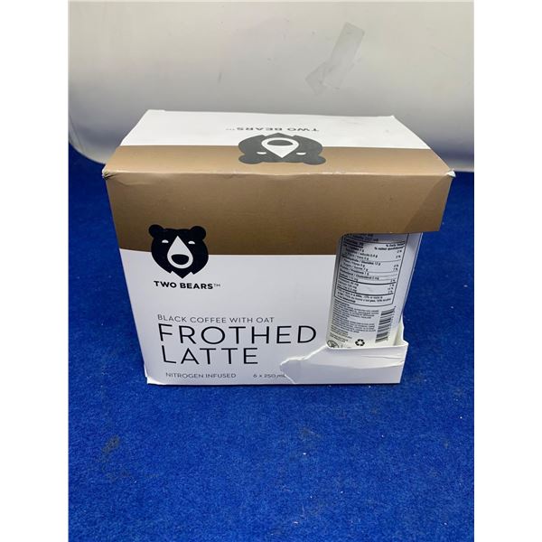 Two Bears Black Coffee with Oat Frothed Latte (6 x 250ml)