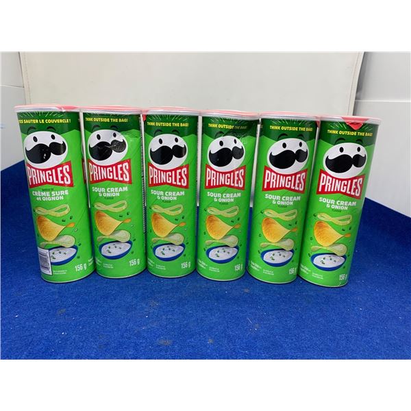 Pringles Sour Cream & Onion (6 x 156g)