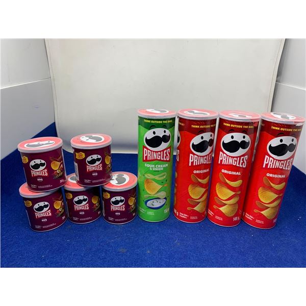 Lot of Assorted Pringles