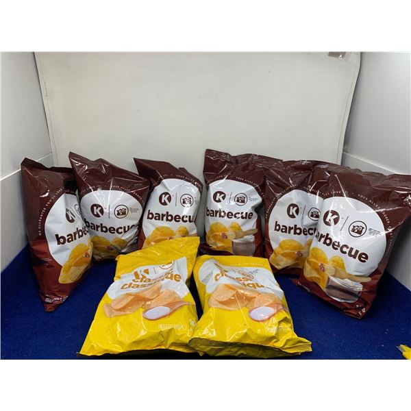 Lot of Assorted Potato Chips (8 x 180g)